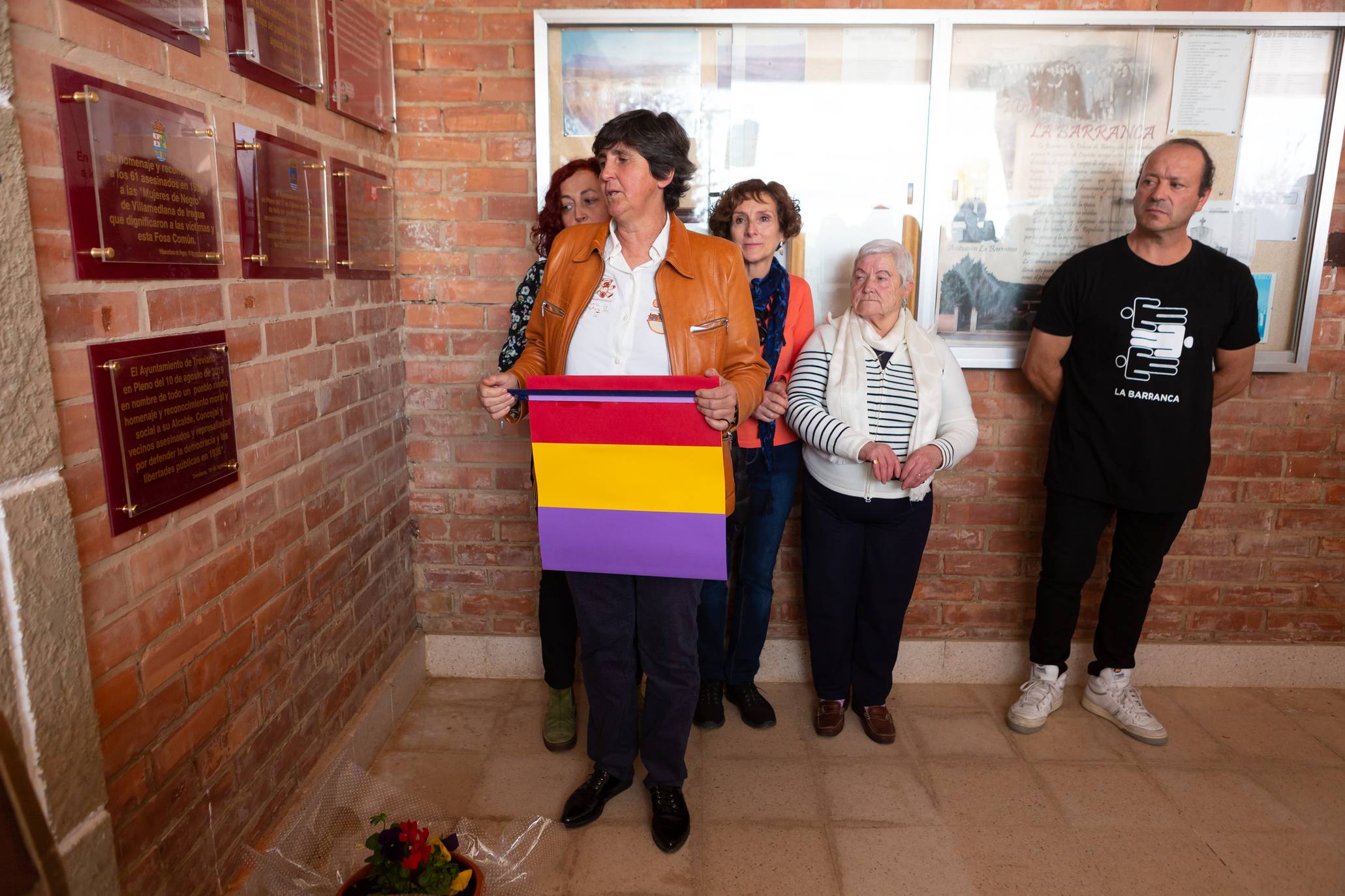 Fotos: Homenaje de La Barranca a las víctimas de la Guerra Civil