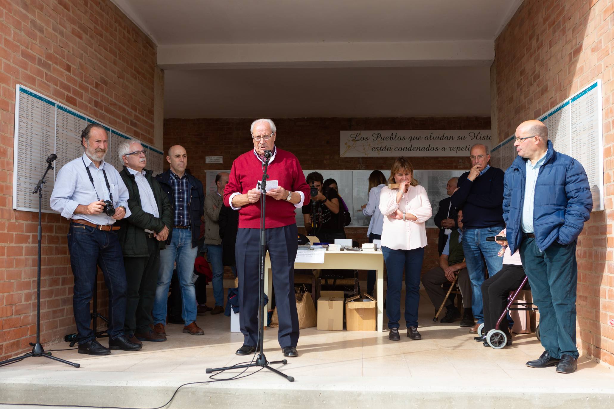 Fotos: Homenaje de La Barranca a las víctimas de la Guerra Civil