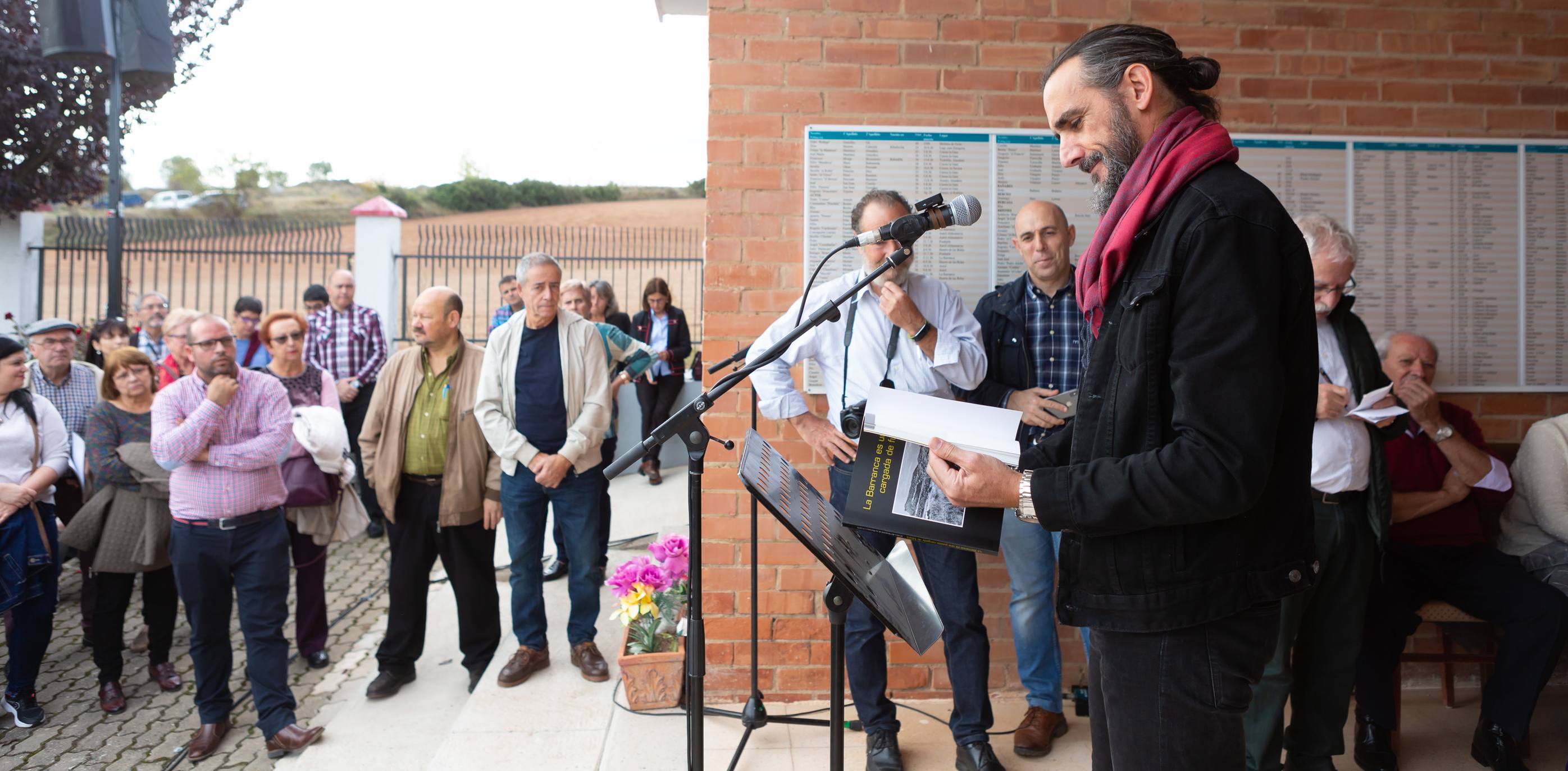 Fotos: Homenaje de La Barranca a las víctimas de la Guerra Civil