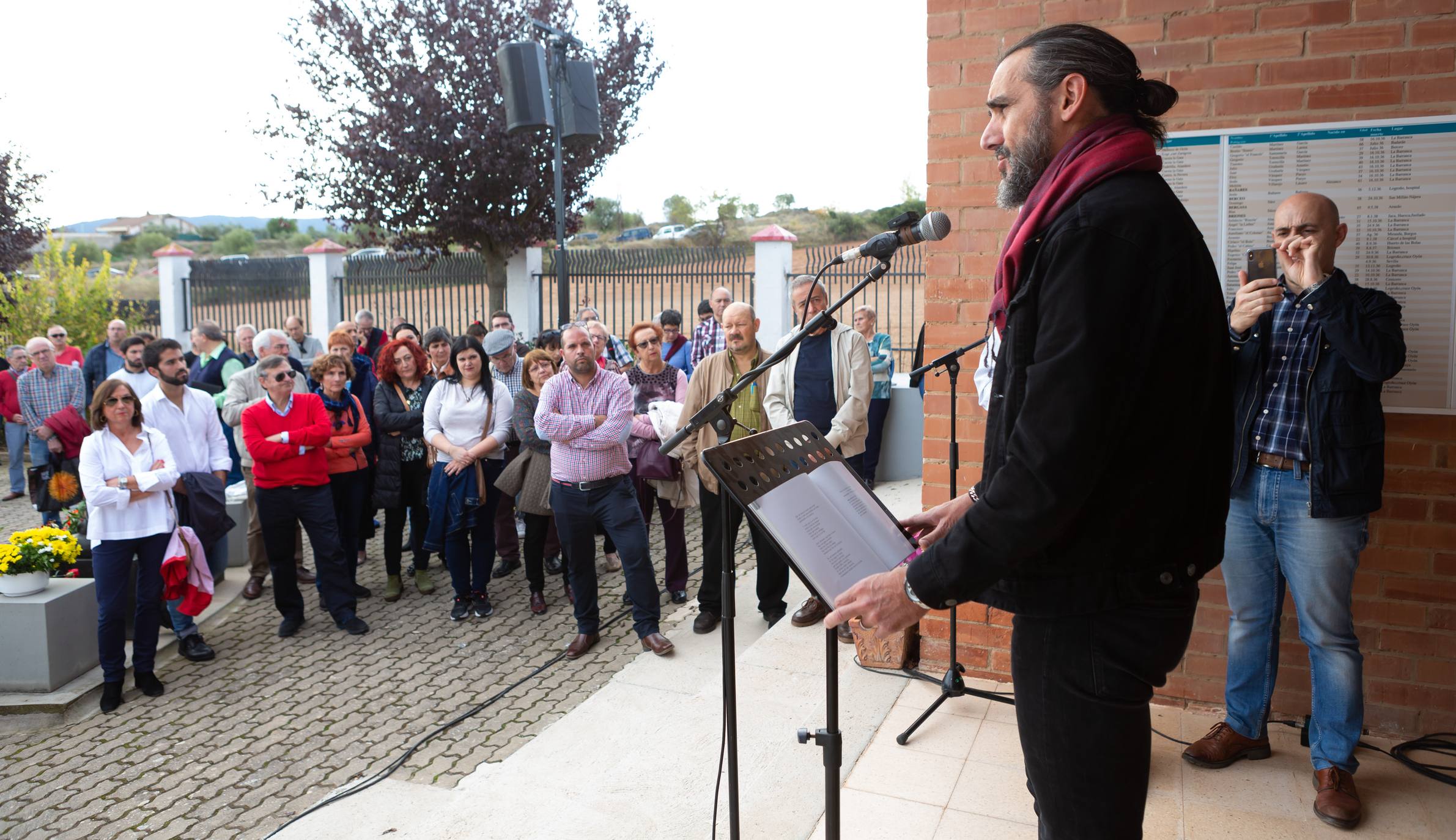 Fotos: Homenaje de La Barranca a las víctimas de la Guerra Civil