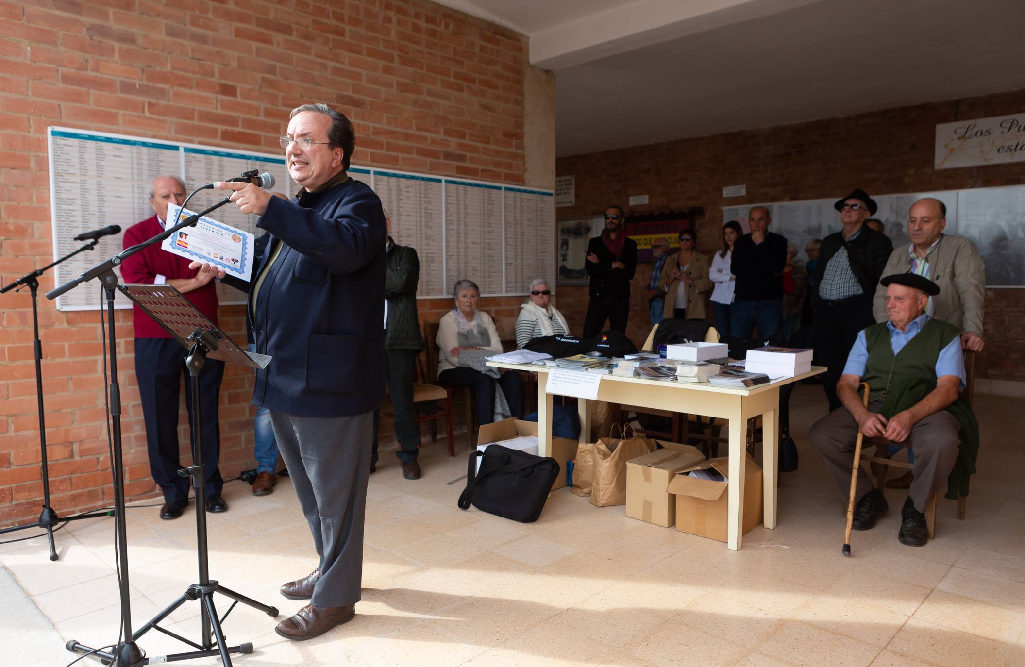 Fotos: Homenaje de La Barranca a las víctimas de la Guerra Civil