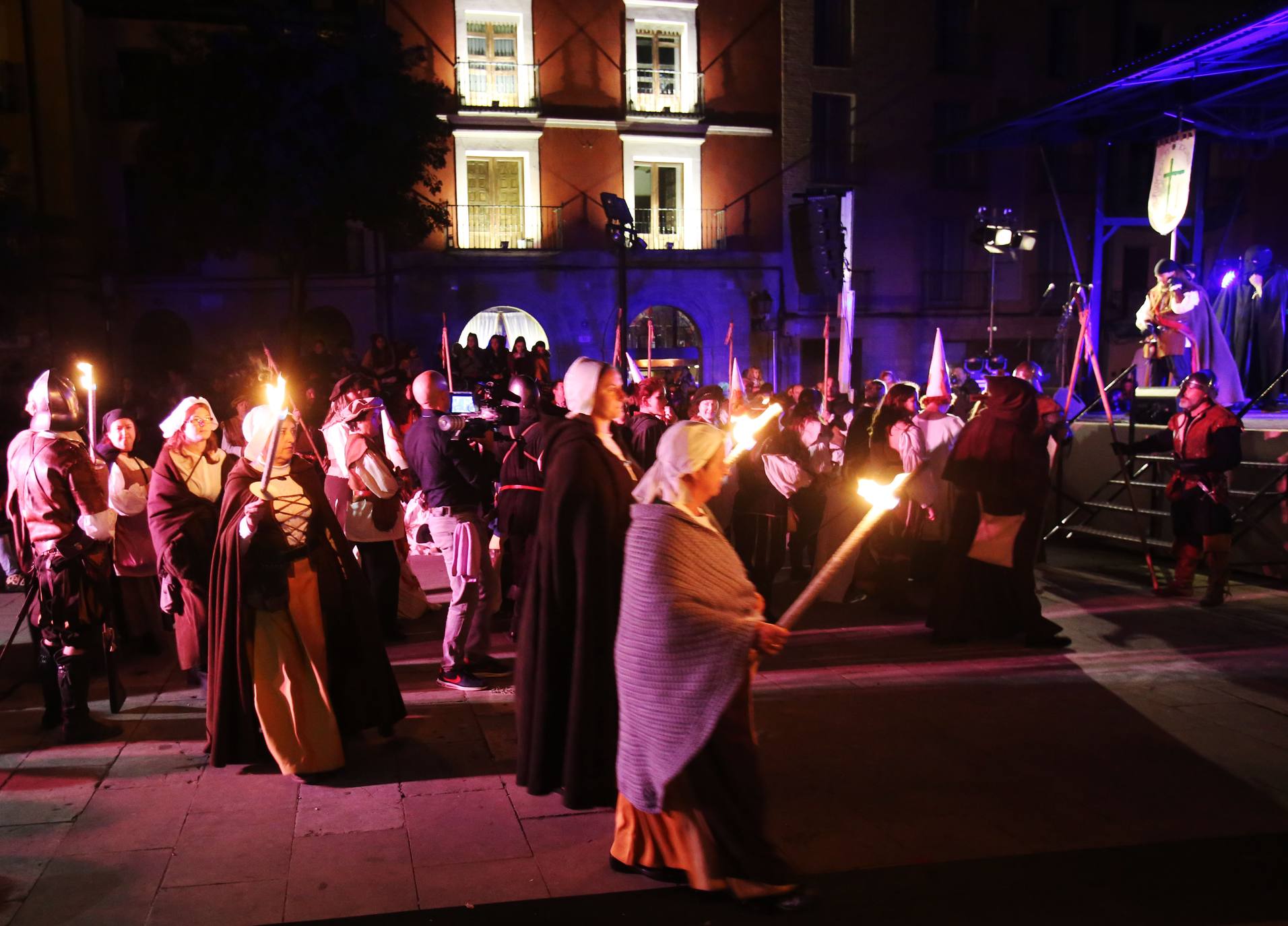 Logroño ha vivido una nueva jornada de actos dentro del programa de las Brujas de Zugarramurdi. 