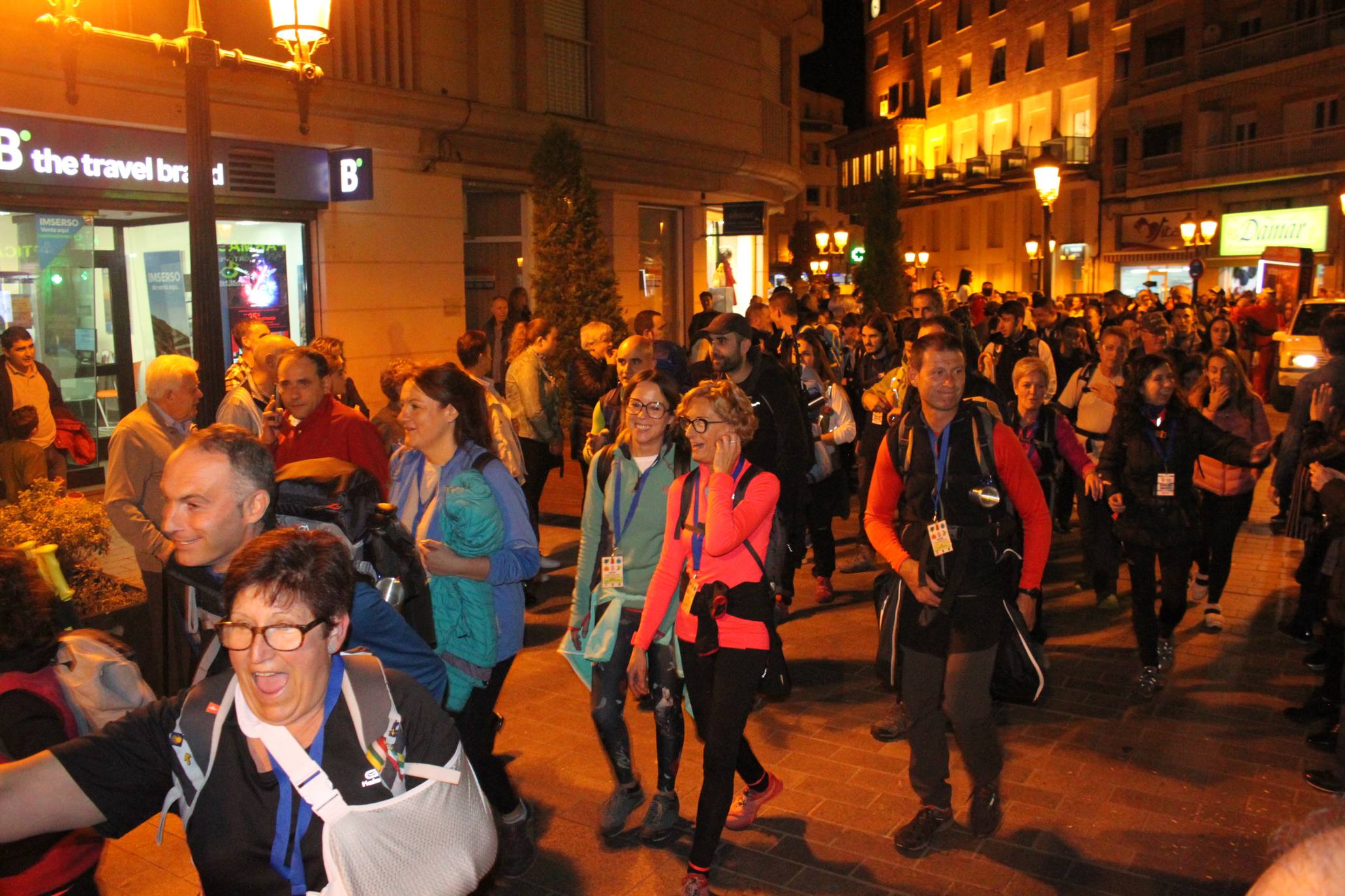 La Valvanerada Scout llega emocionada a su destino