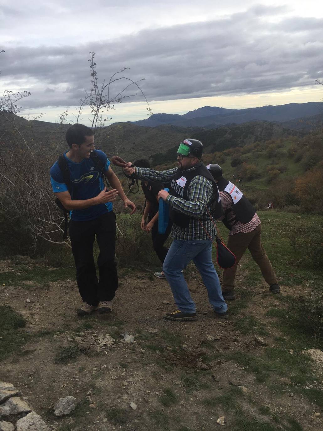 La Valvanerada Scout llega emocionada a su destino