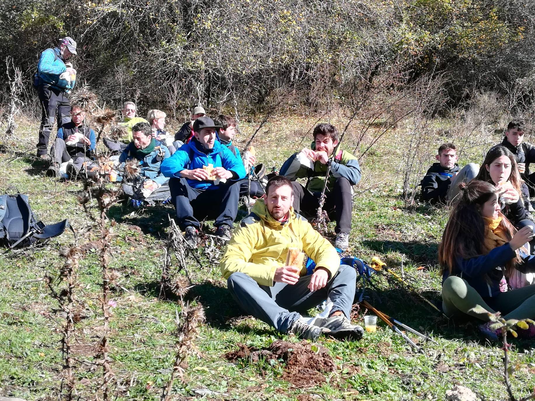 La Valvanerada Scout llega emocionada a su destino