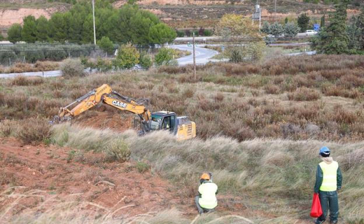 Arrancan en Navarrete las obras de la Ronda Sur de Logroño