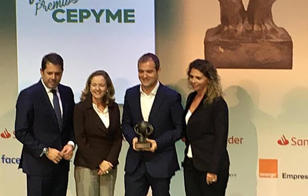 Jesús Esteban, empresario autónomo del año en los Premios Cepyme