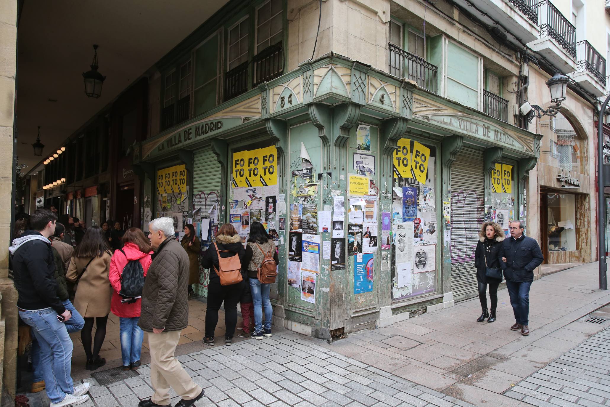 Visita guiada por los edificios del Luis Barrón en Logroño