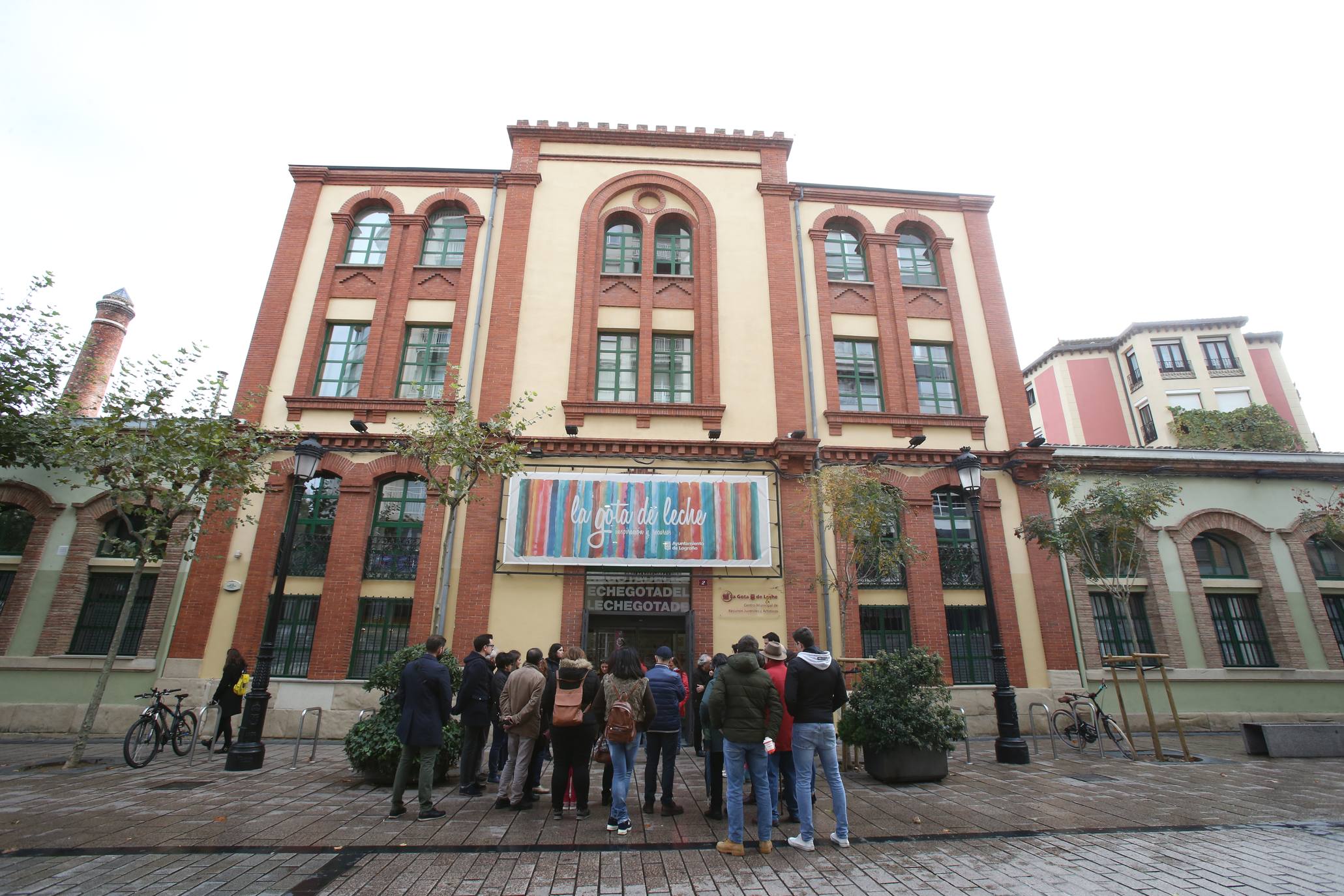 Visita guiada por los edificios del Luis Barrón en Logroño