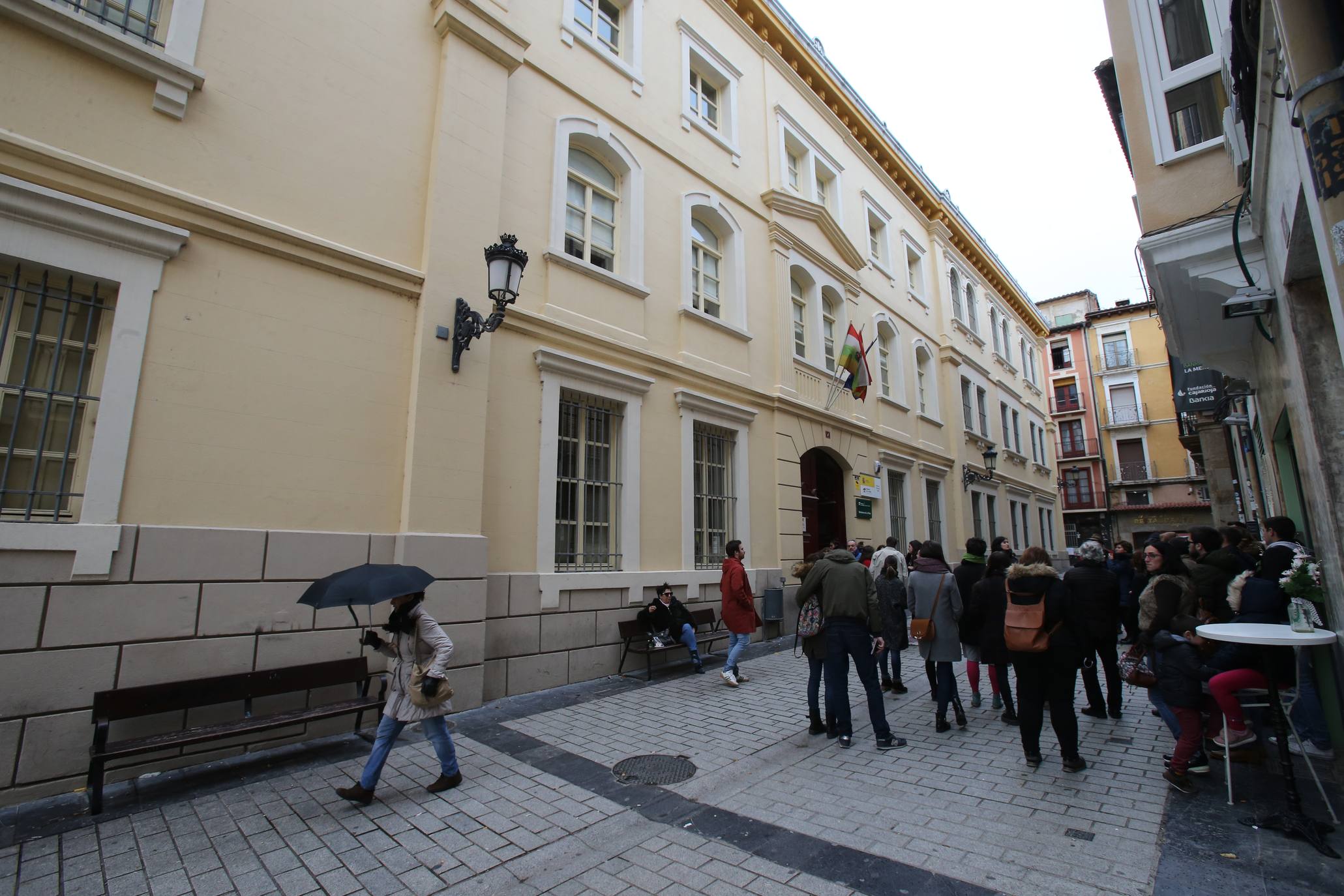 Visita guiada por los edificios del Luis Barrón en Logroño