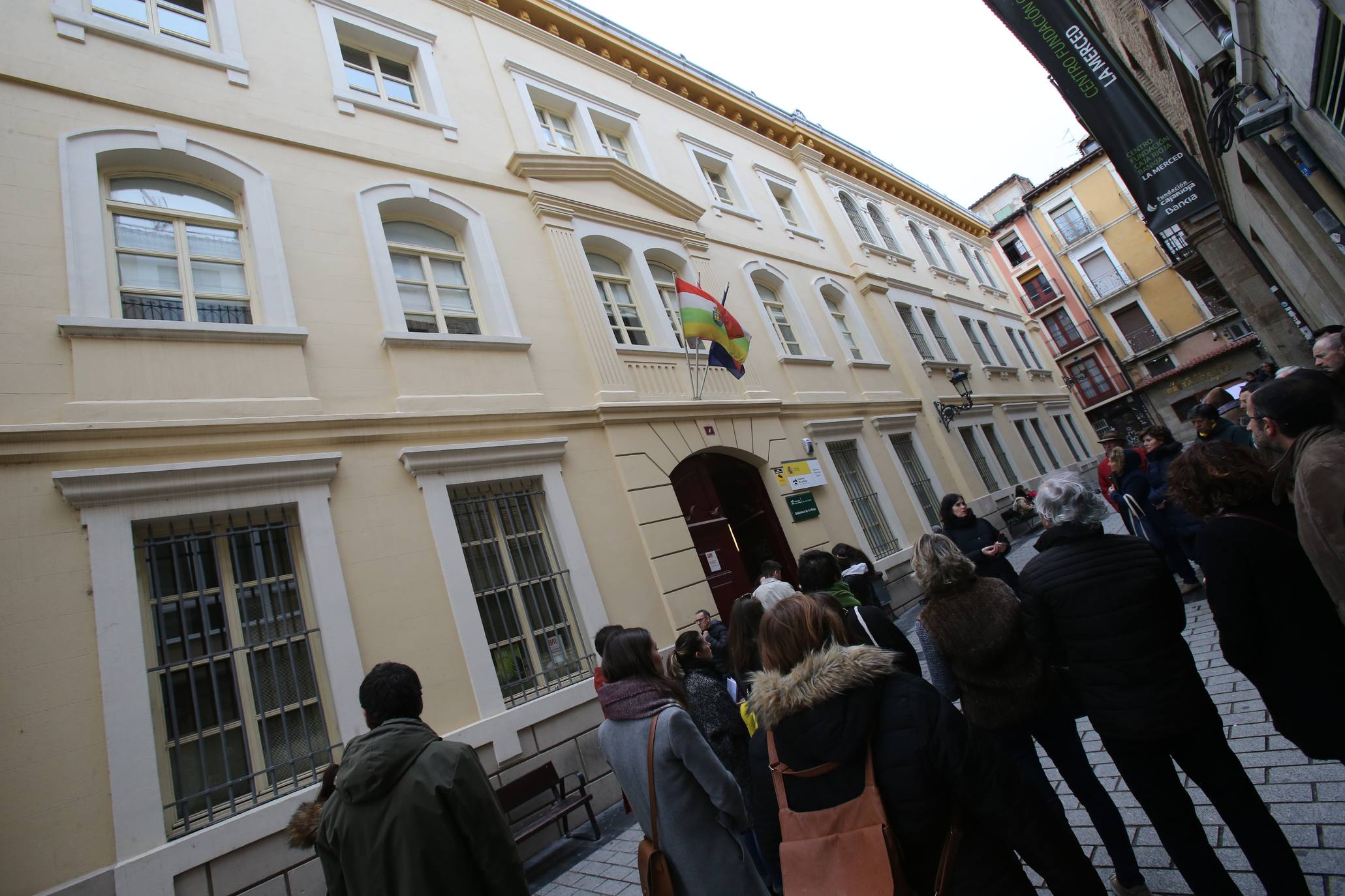 Visita guiada por los edificios del Luis Barrón en Logroño