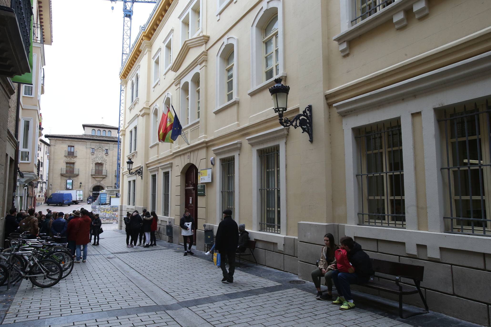 Visita guiada por los edificios del Luis Barrón en Logroño