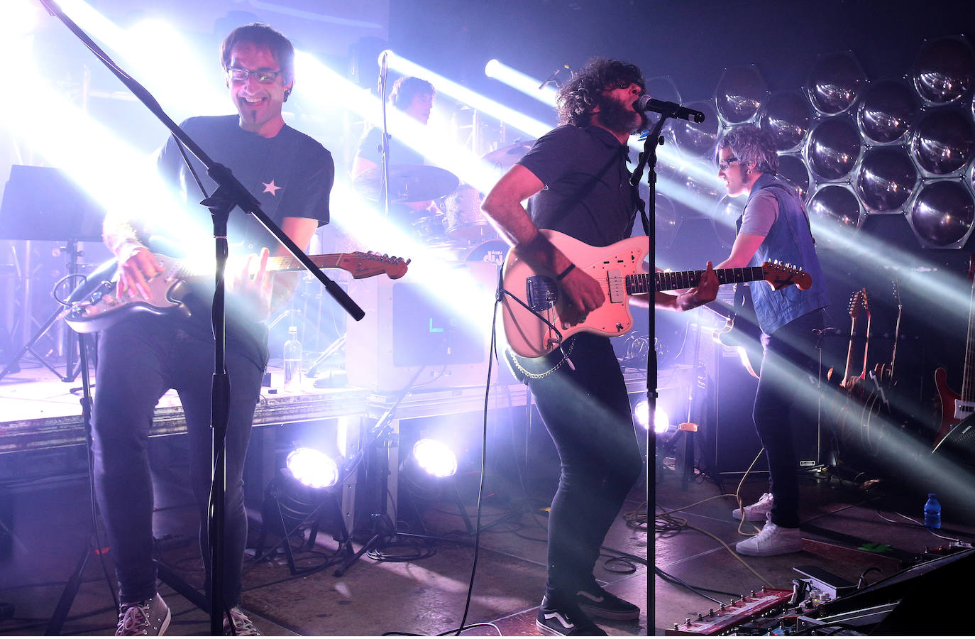 El grupo riojano presentó ayer en directo su primer disco 'Animal' en la sala Concept