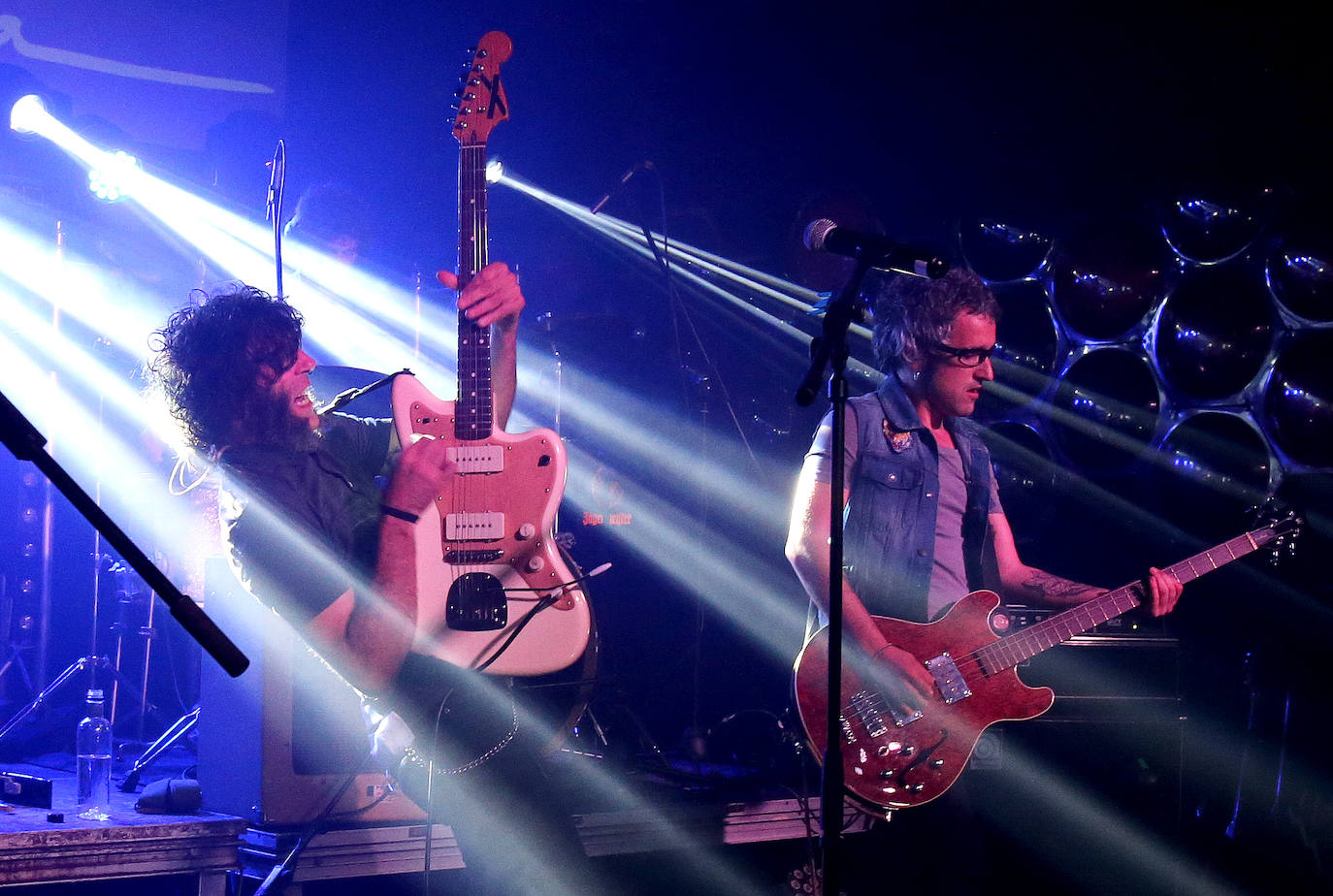 El grupo riojano presentó ayer en directo su primer disco 'Animal' en la sala Concept