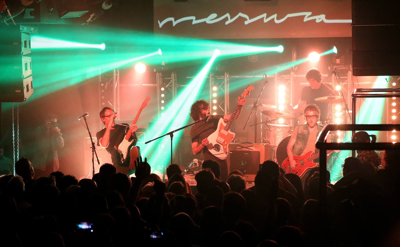 El grupo riojano presentó ayer en directo su primer disco 'Animal' en la sala Concept