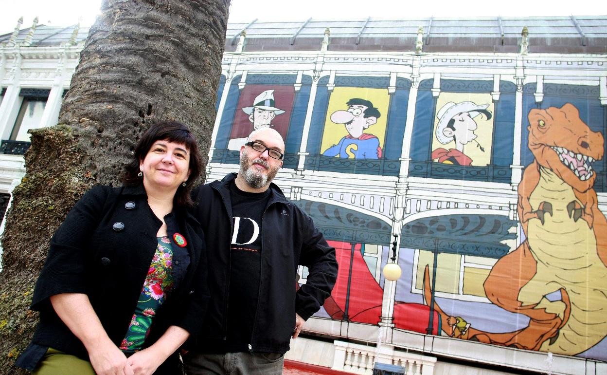 Cristina Durán Costell y Miguel Ángel Giner Bou. 