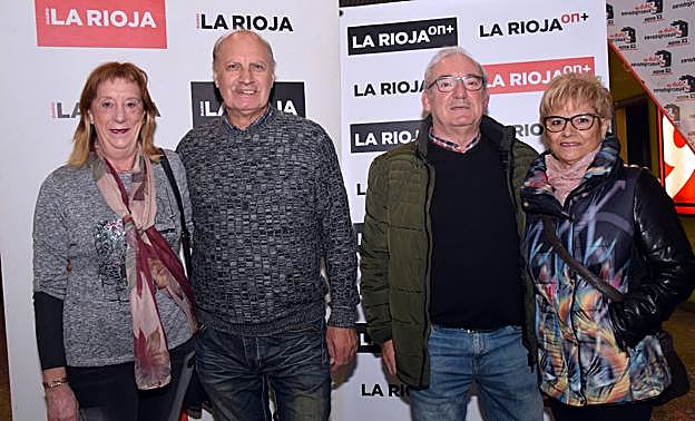 Los suscriptores Mari Paz Ibáñez, Antonio Madorrán, Luis Ángel Martínez y Rosa María López.