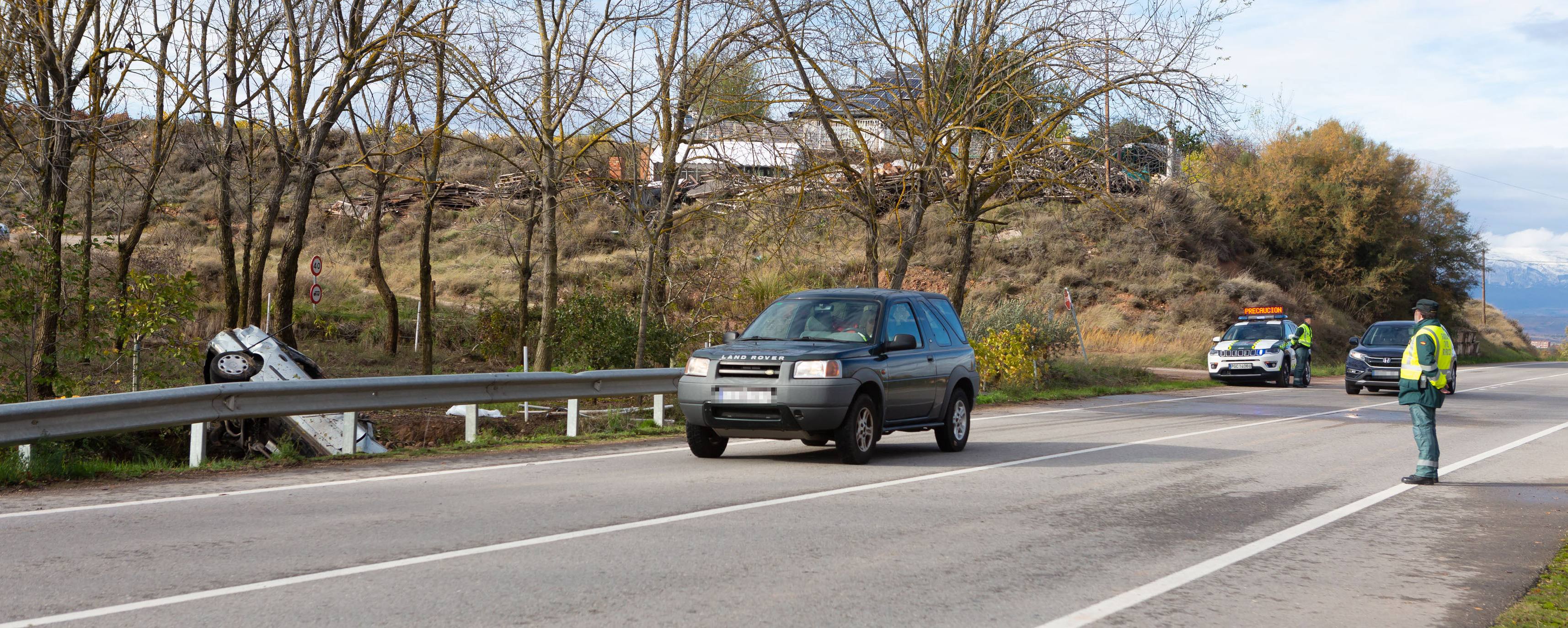 El fallecido es un vecino de Tricio de 71 años. 