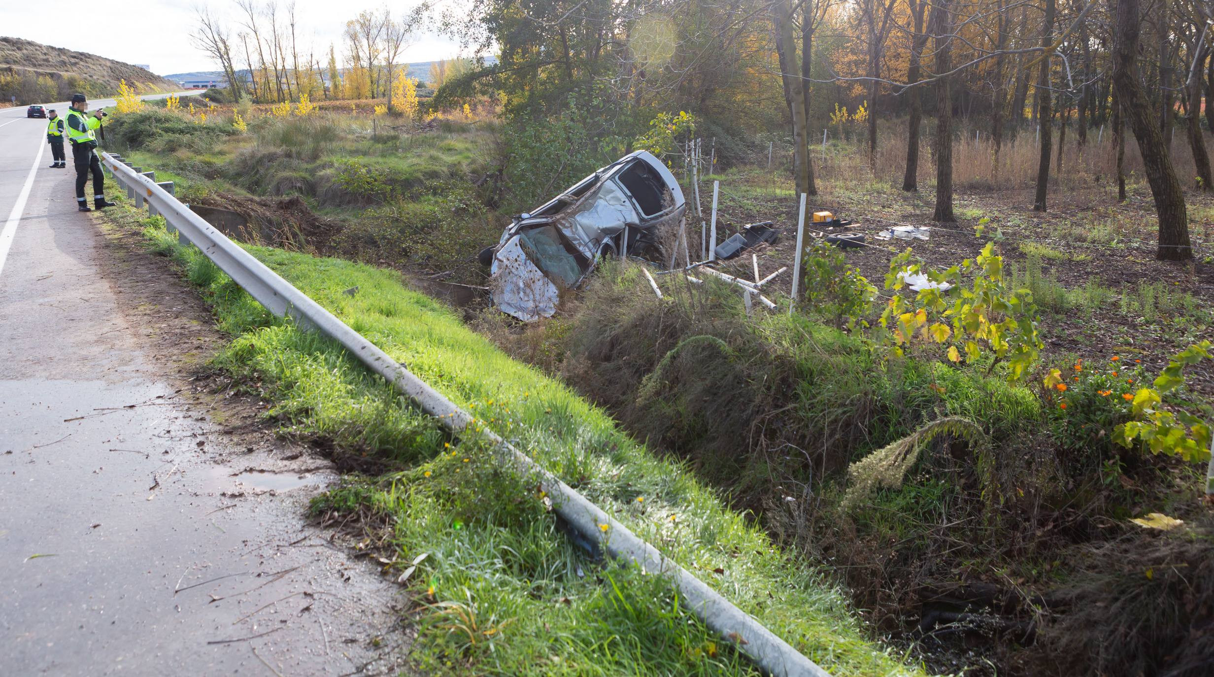 El fallecido es un vecino de Tricio de 71 años. 