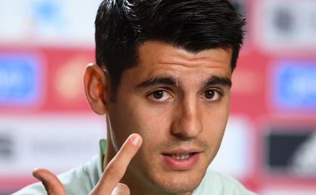 Morata: «Estamos a muerte con Robert Moreno»