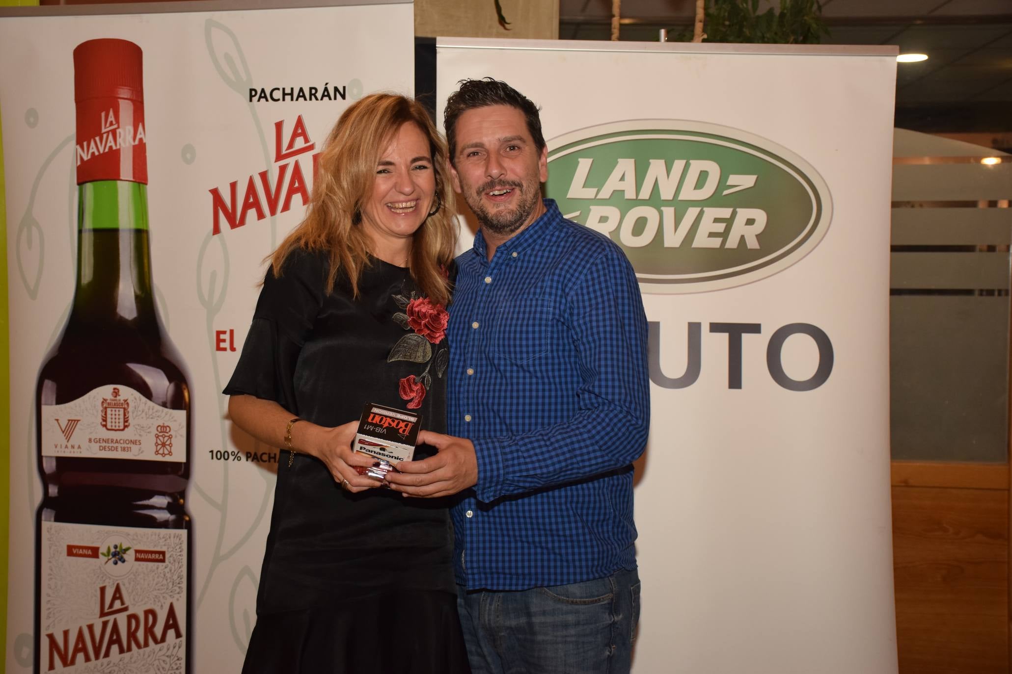 Entrega de premios a los ganadores de la Liga de Golf y Vino. 