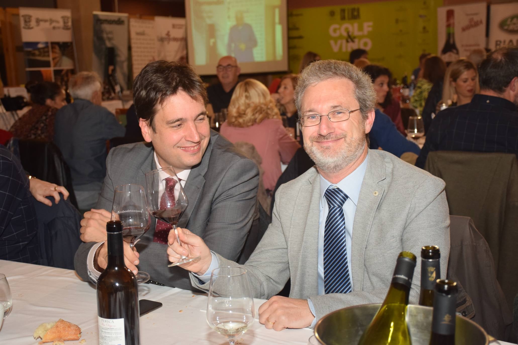 La Liga de Golf y Vino puso el broche de oro con una cena de confraternización.