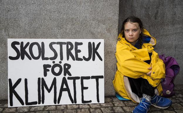 Greta Thunberg, el símbolo adolescente de la lucha ecologista