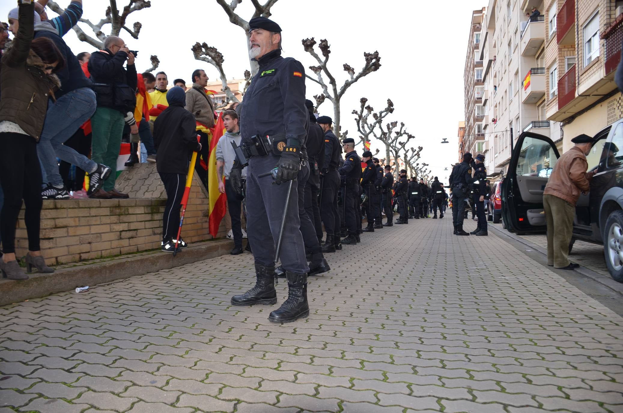 Manifestación en Calahorra a favor de los presos de Alsasua