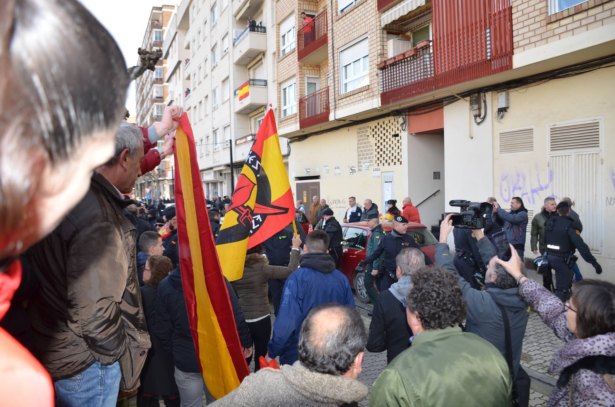 Manifestación en Calahorra a favor de los presos de Alsasua