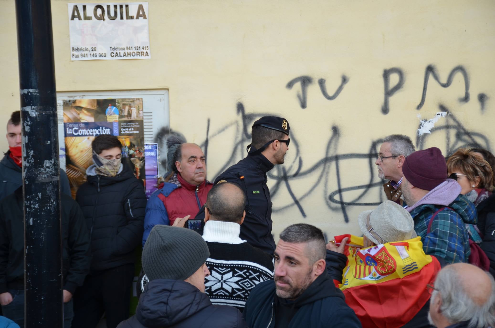 Manifestación en Calahorra a favor de los presos de Alsasua