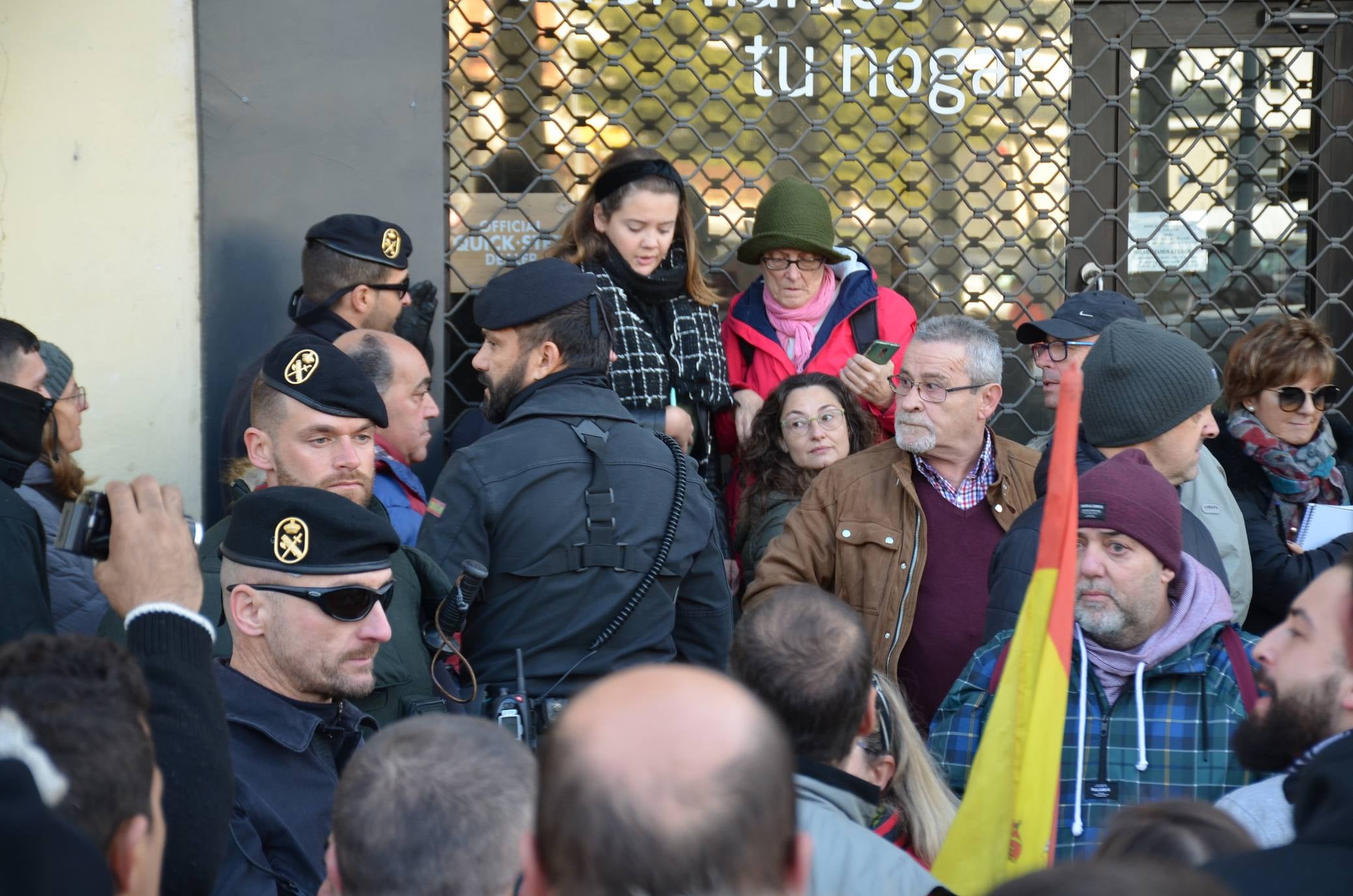 Manifestación en Calahorra a favor de los presos de Alsasua