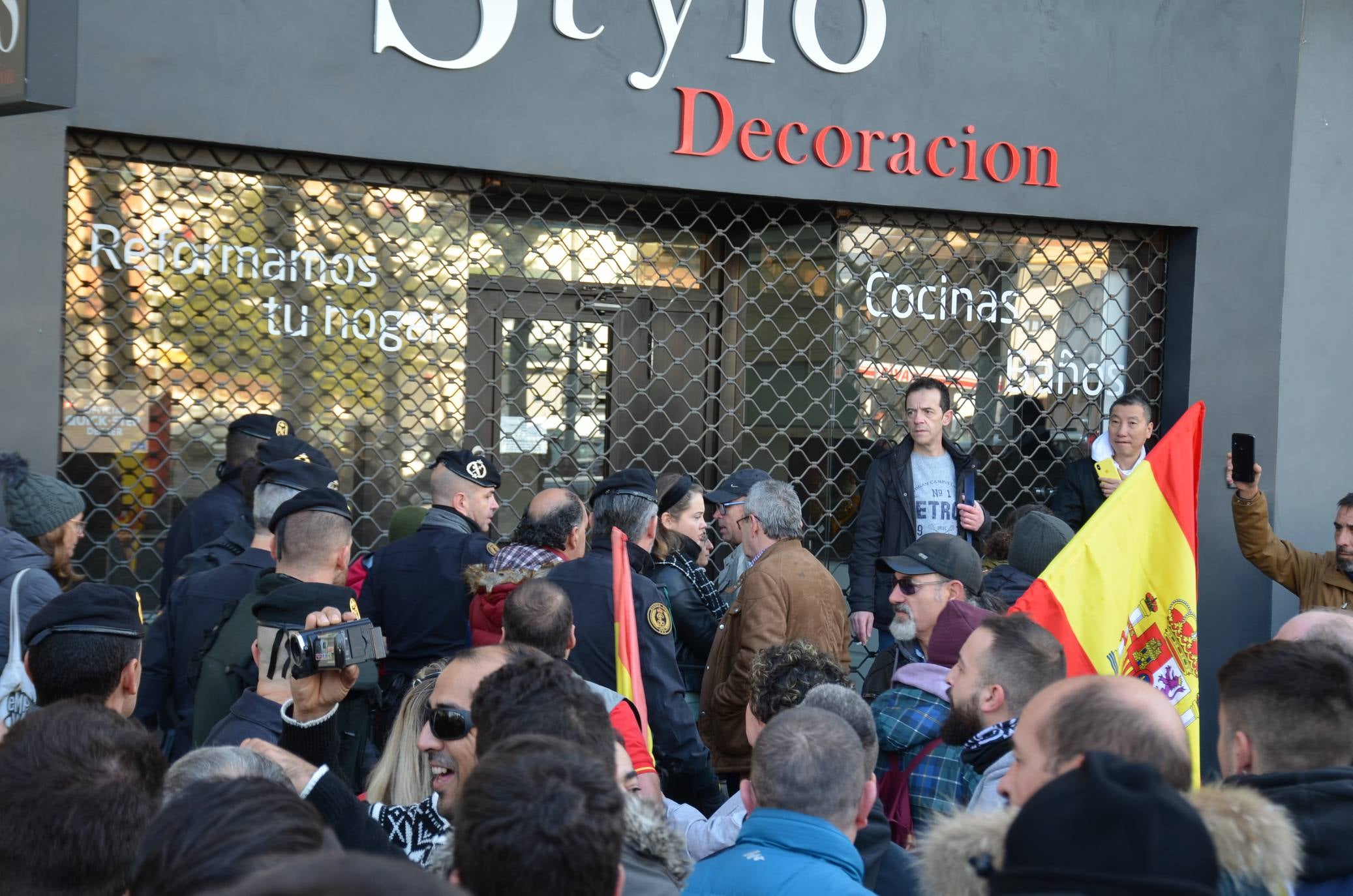 Manifestación en Calahorra a favor de los presos de Alsasua