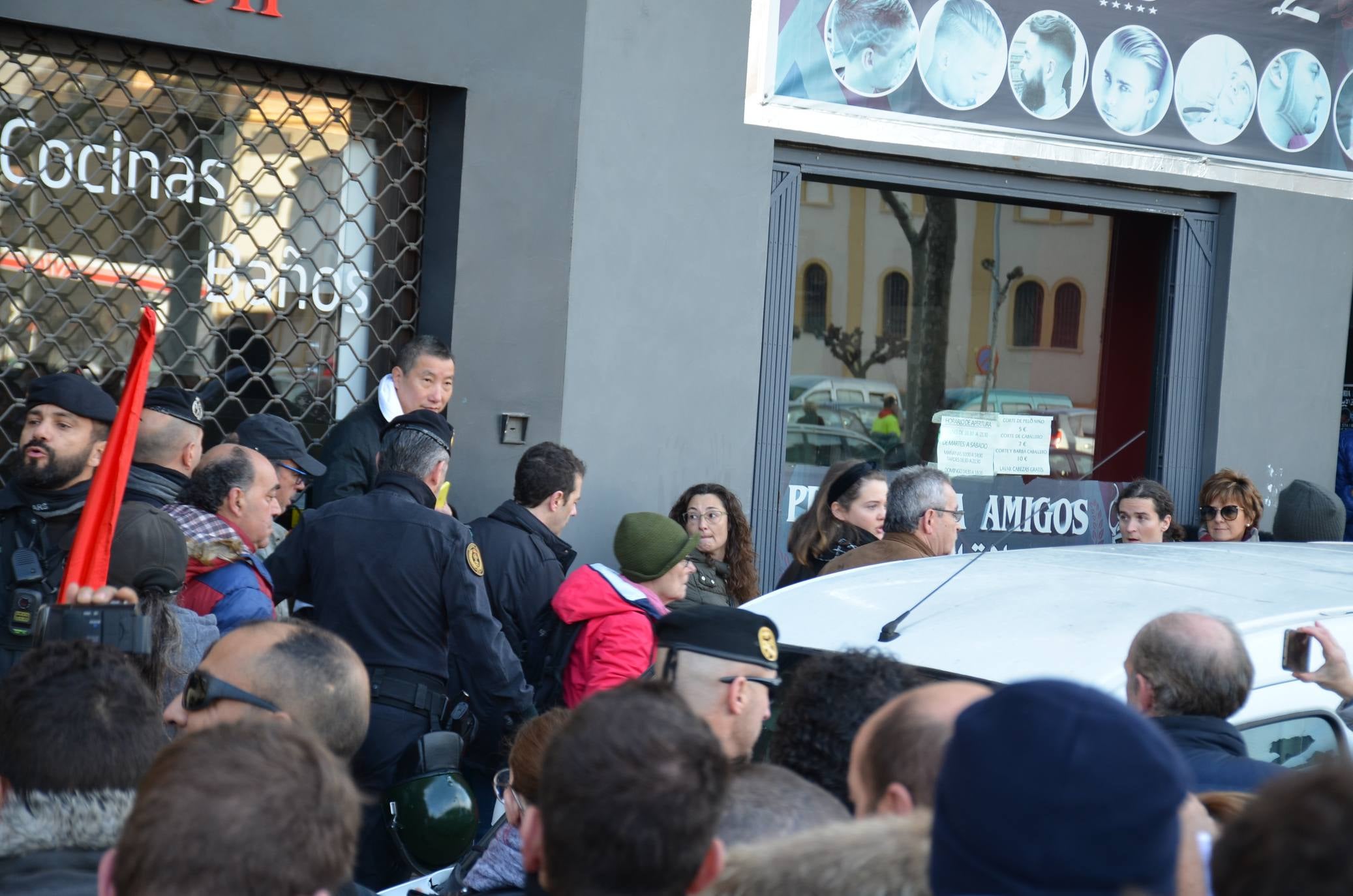 Manifestación en Calahorra a favor de los presos de Alsasua