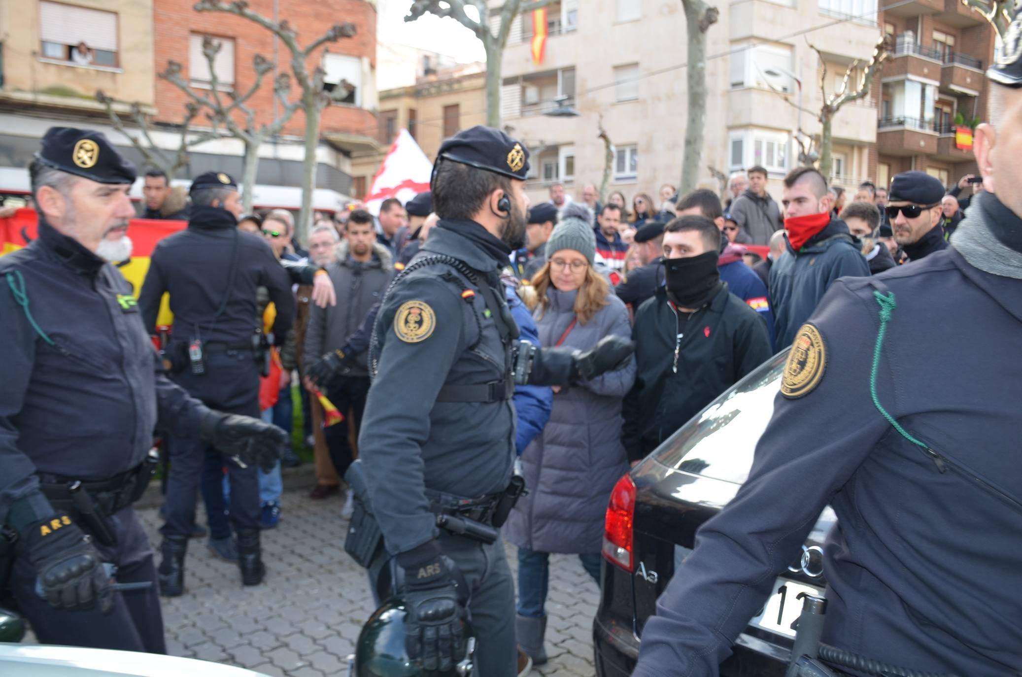 Manifestación en Calahorra a favor de los presos de Alsasua