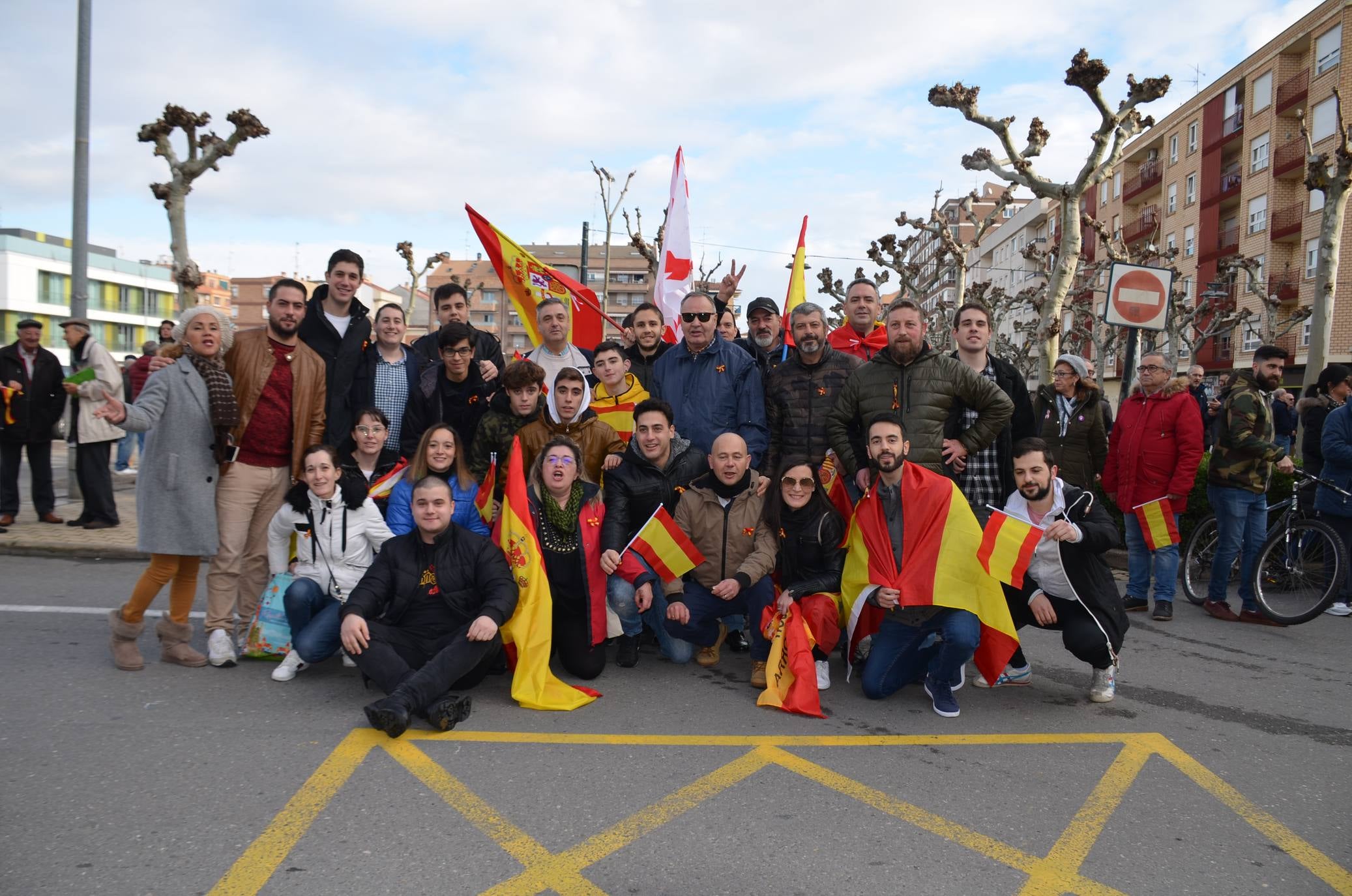 Manifestación en Calahorra a favor de los presos de Alsasua