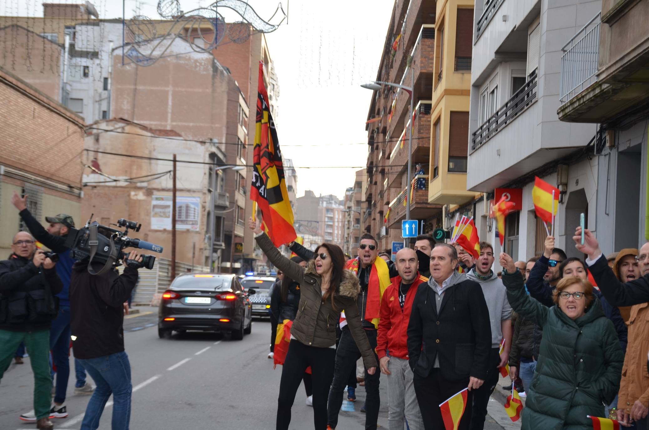 Manifestación en Calahorra a favor de los presos de Alsasua