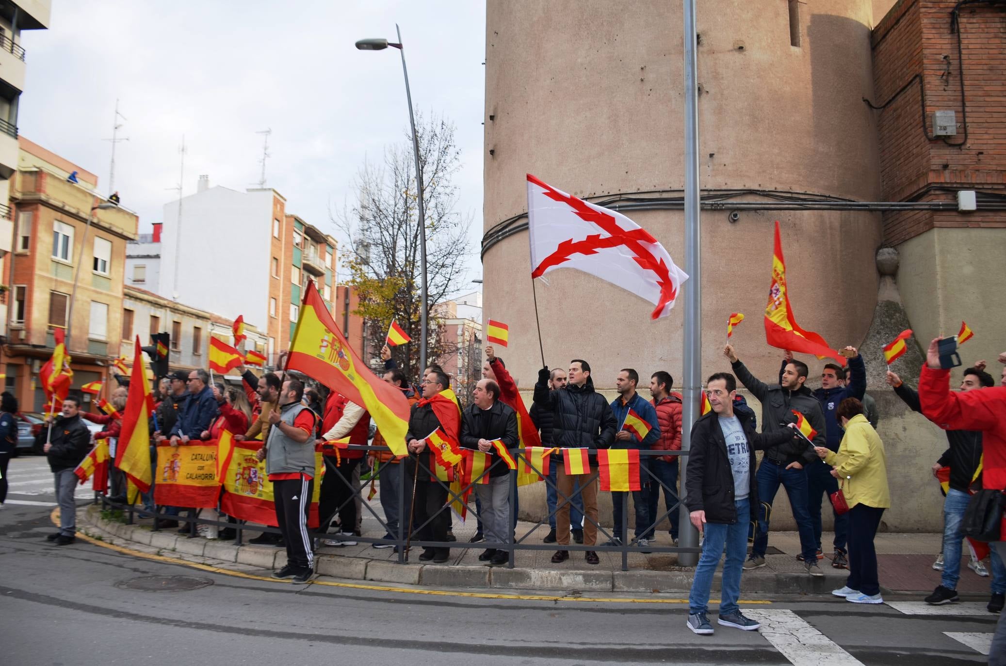 Manifestación en Calahorra a favor de los presos de Alsasua