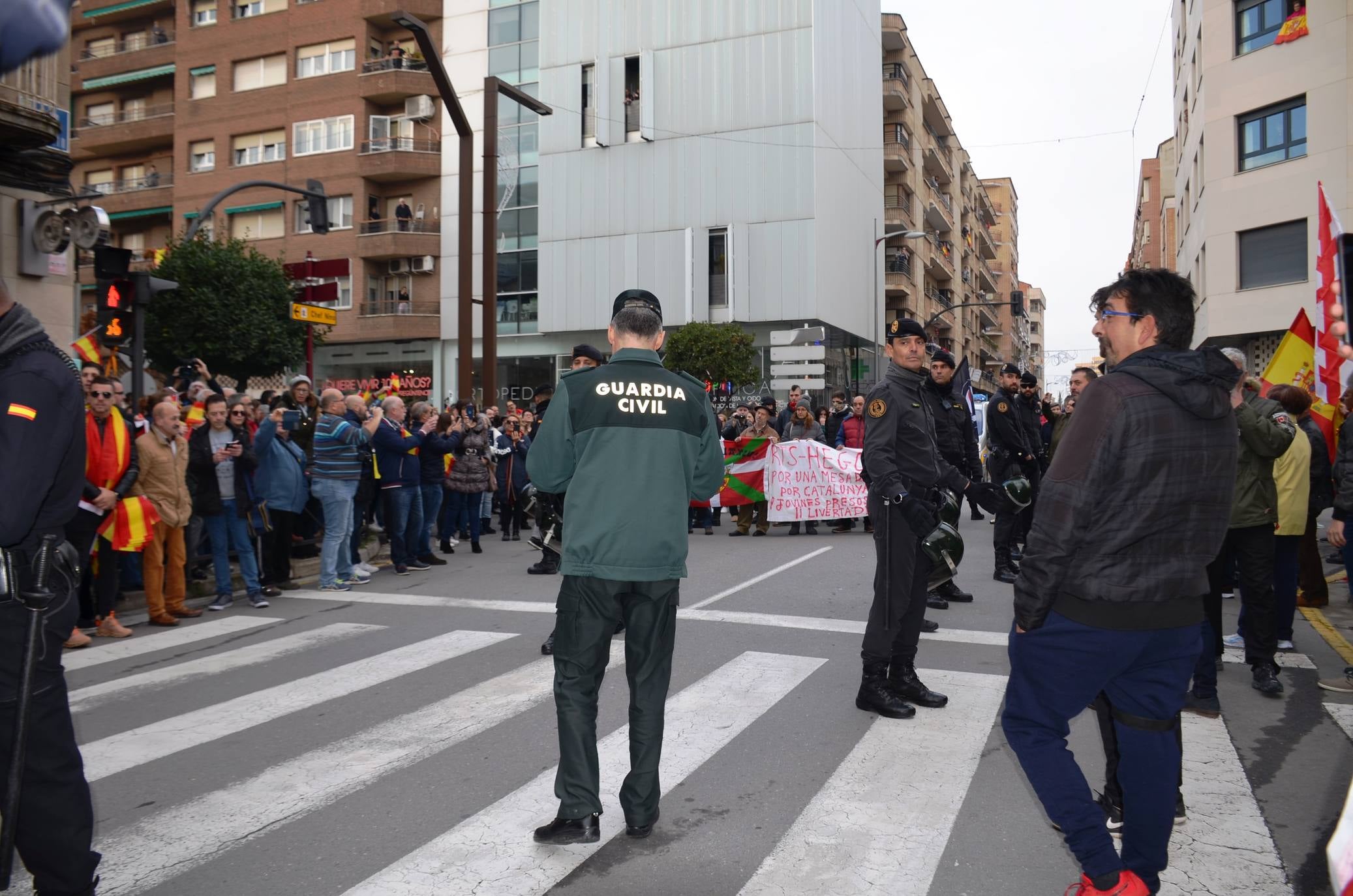 Manifestación en Calahorra a favor de los presos de Alsasua