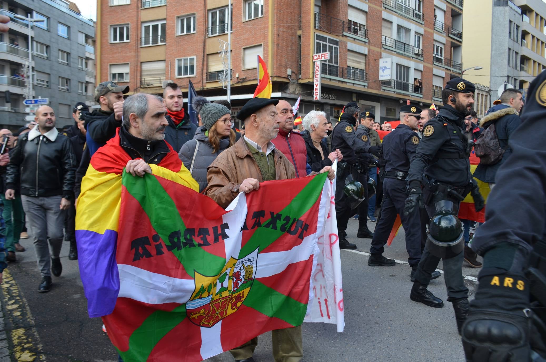 Manifestación en Calahorra a favor de los presos de Alsasua