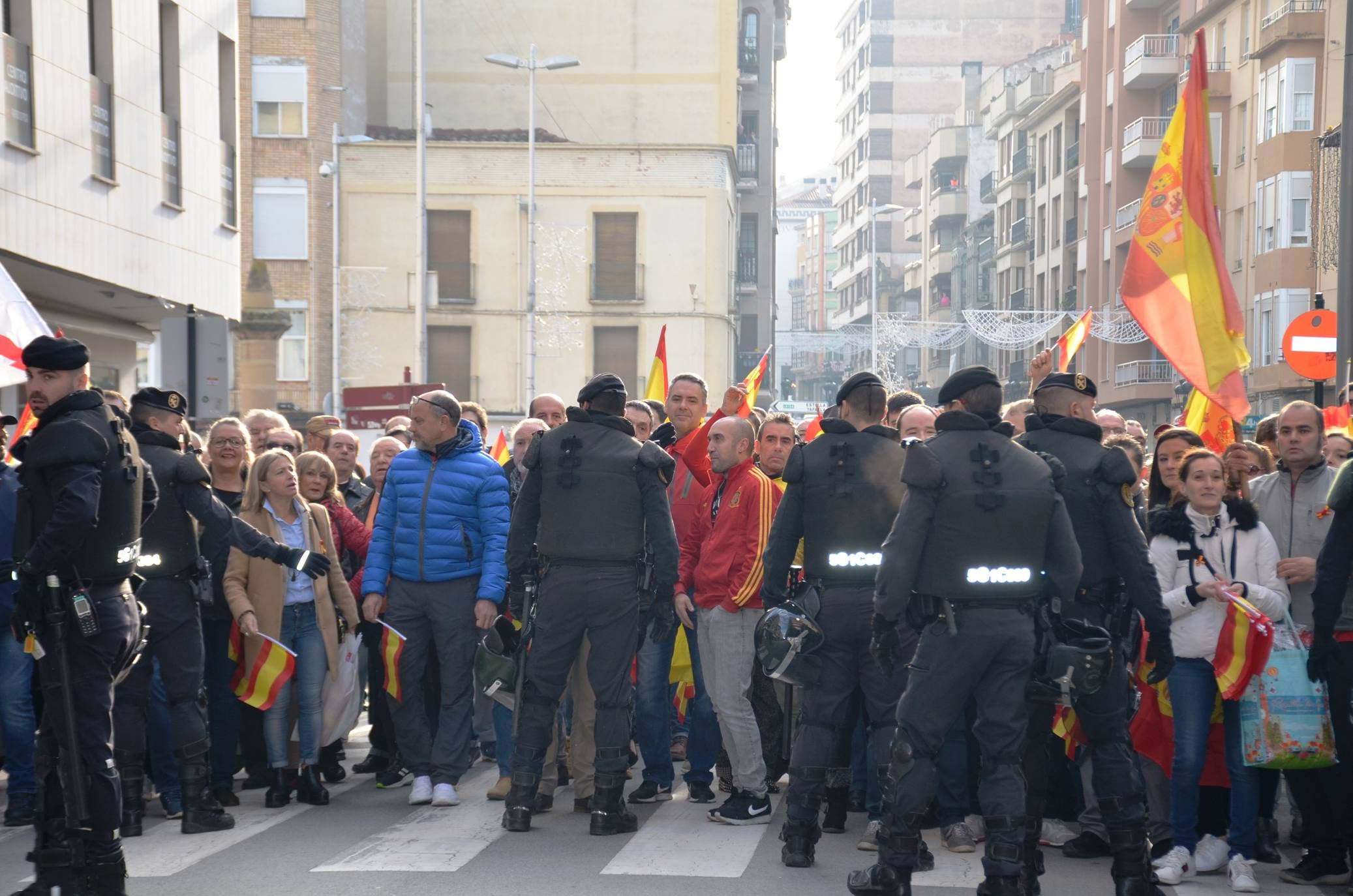 Manifestación en Calahorra a favor de los presos de Alsasua