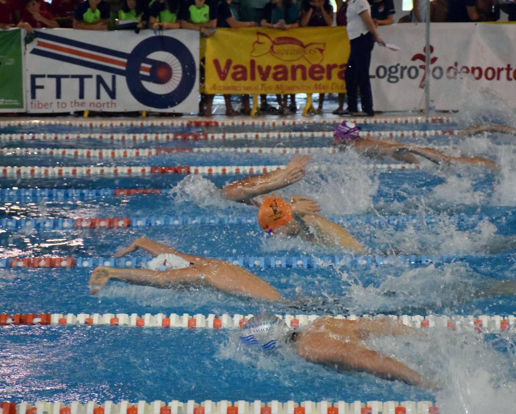 La piscina del Javier Adarraga ha sido escenario de la cita. 