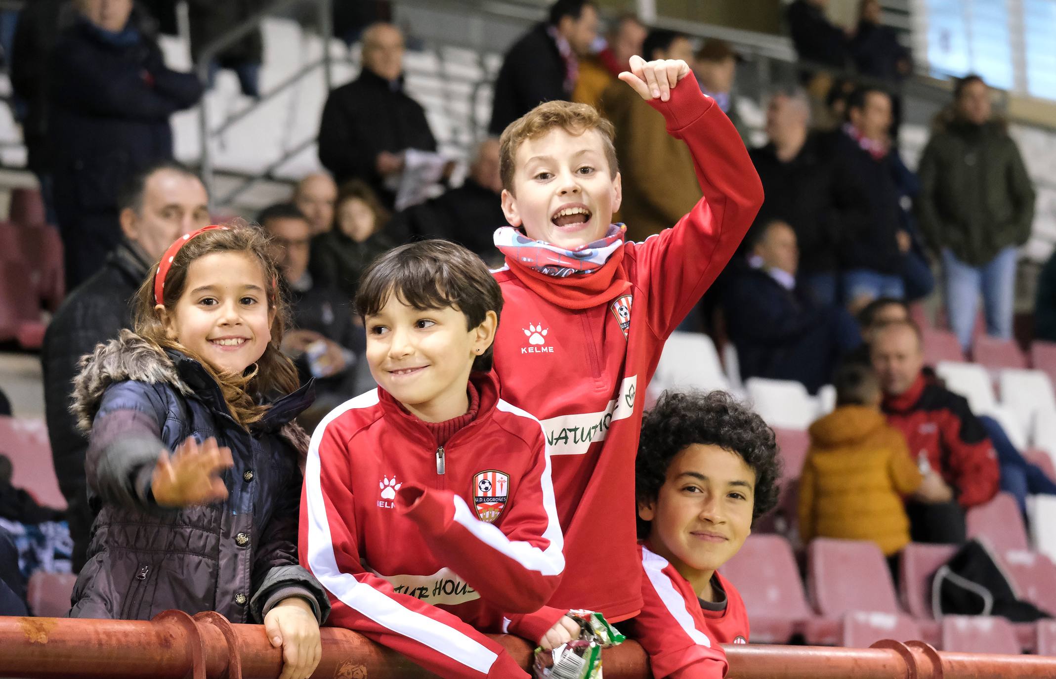 Los blanquirrojos se han impuesto en Las Gaunas con los goles de Olaetxea y Javi Álamo. 