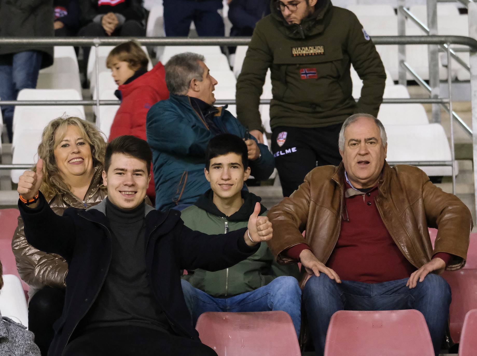 Los blanquirrojos se han impuesto en Las Gaunas con los goles de Olaetxea y Javi Álamo. 