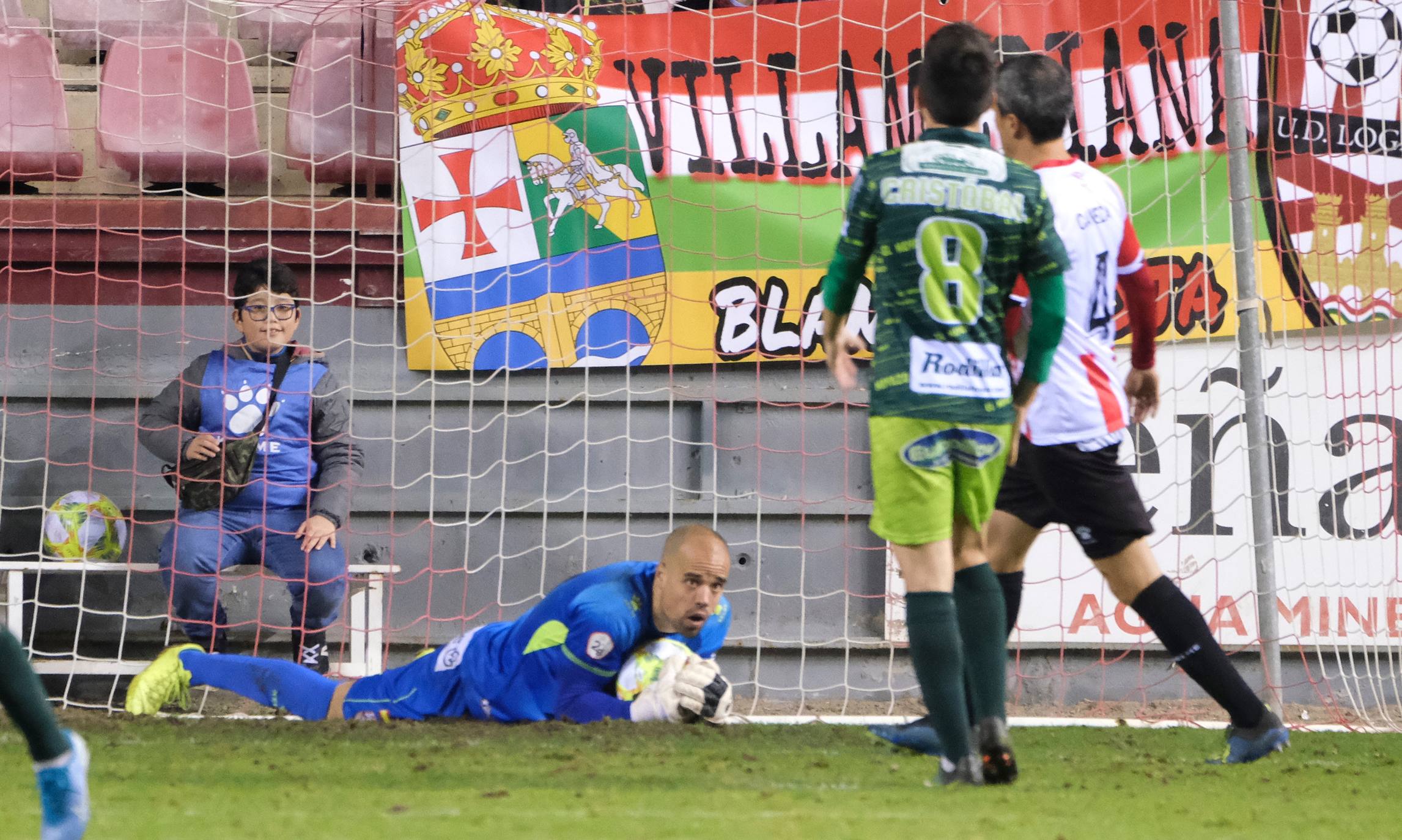 Los blanquirrojos se han impuesto en Las Gaunas con los goles de Olaetxea y Javi Álamo. 