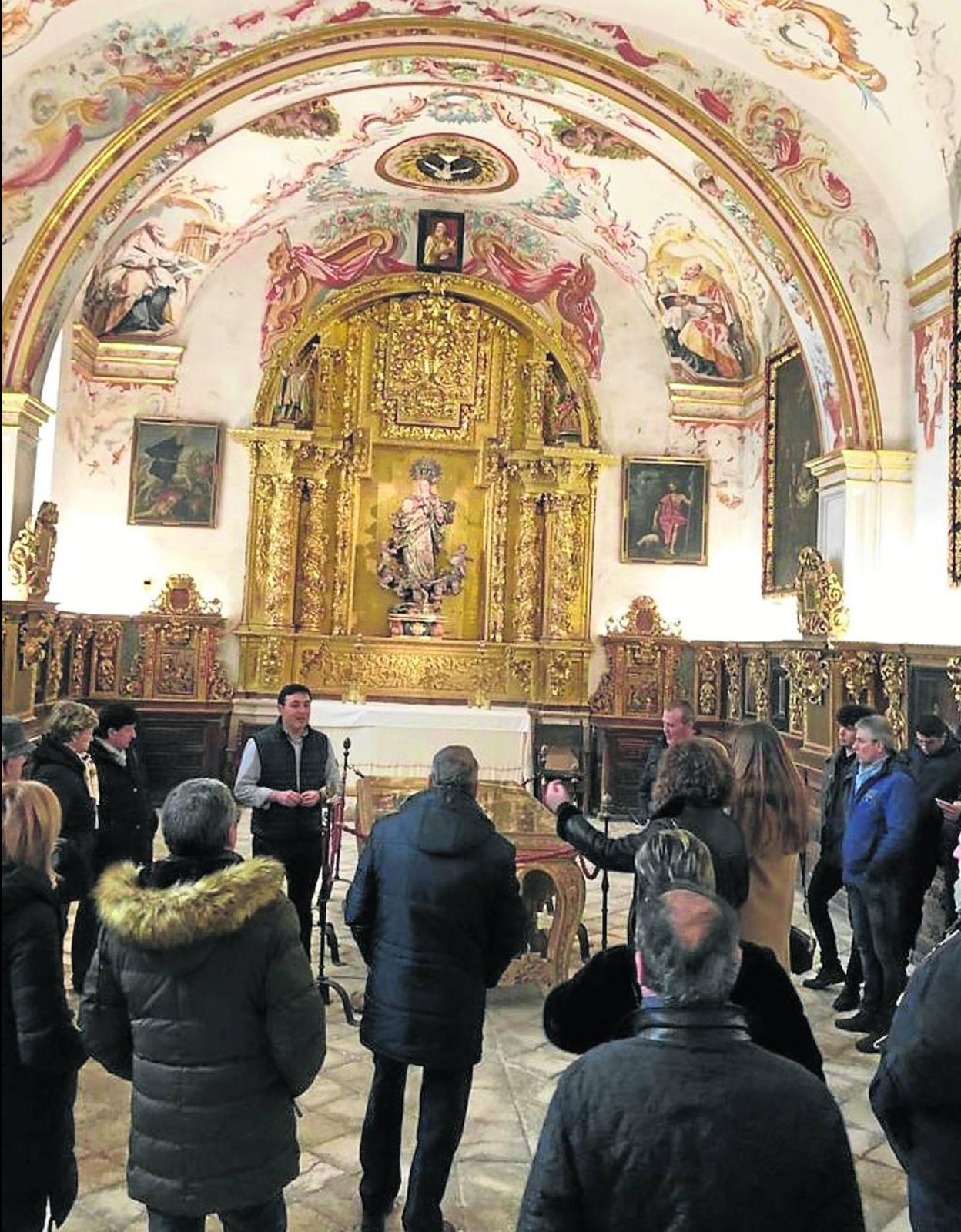 La cofradía de San Felices de Bilibio ha cumplido con la tradición y ha acudido al monasterio de Yuso
