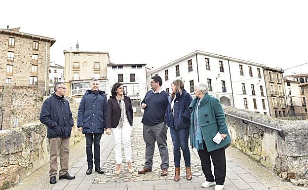 Un momento del encuentro en Torrecilla