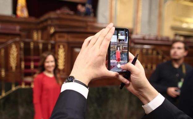 Los miembros de la Mesa del Congreso, uno a uno