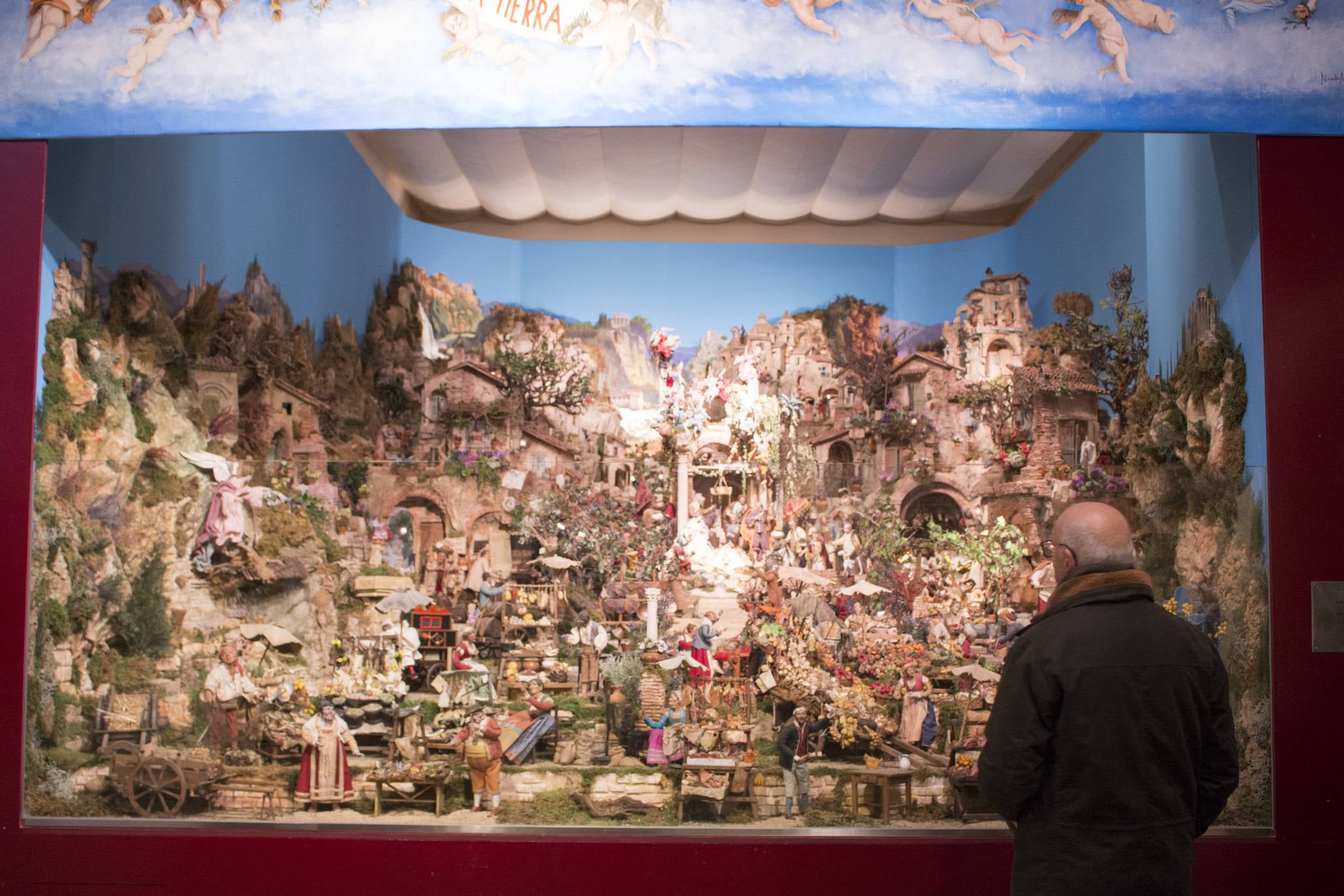 El belén napolitano vuelve a lucir en la Catedral de Santo Domingo