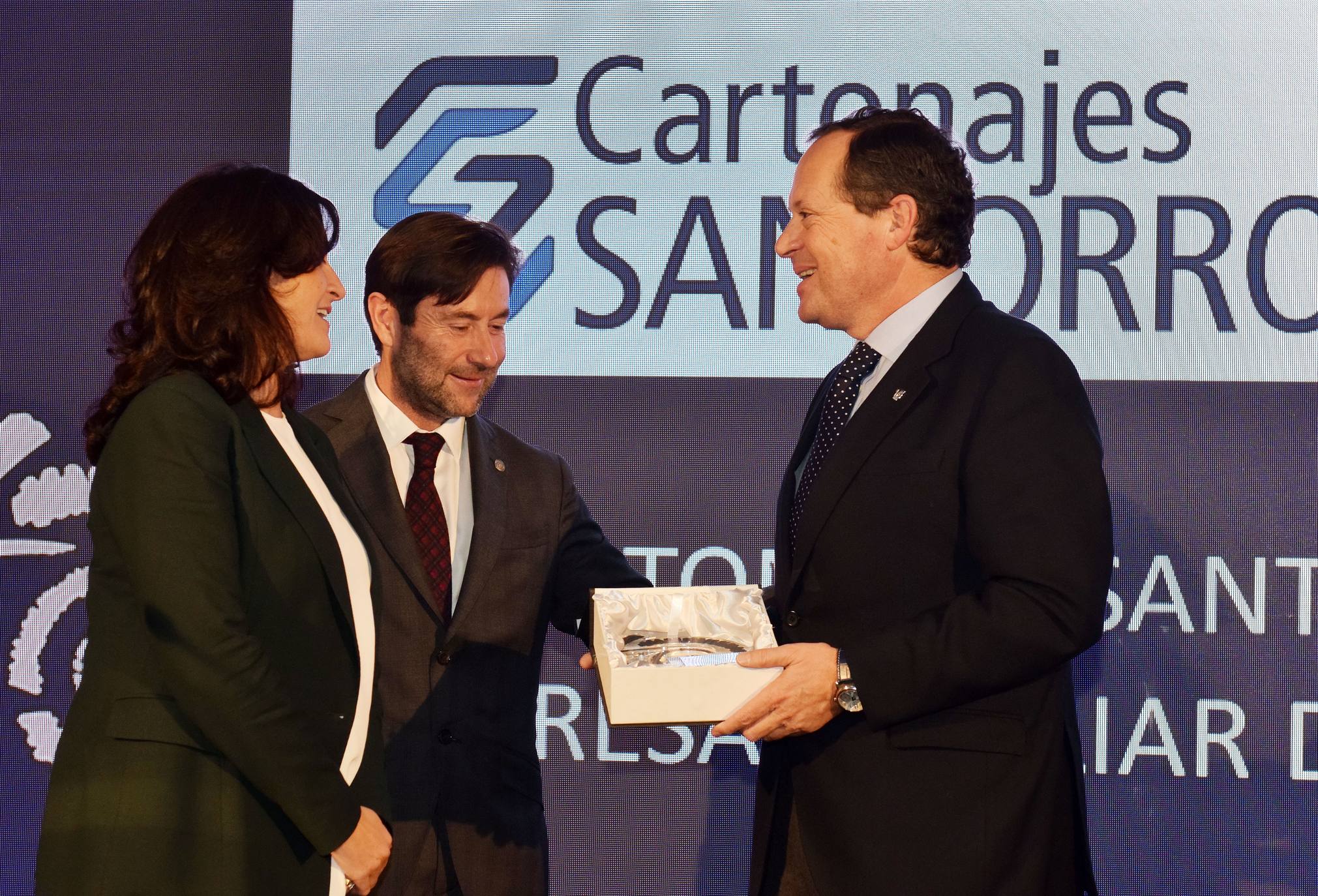 Cartonajes Santorromán recibe el Premio a la Empresa Familiar 2019