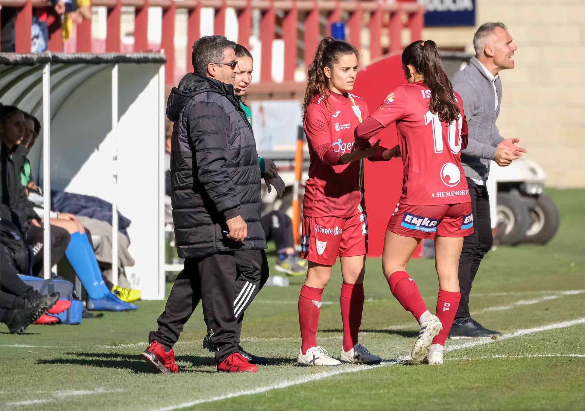 Las riojanas se han impuesto gracias a un gol en propia puerta. 